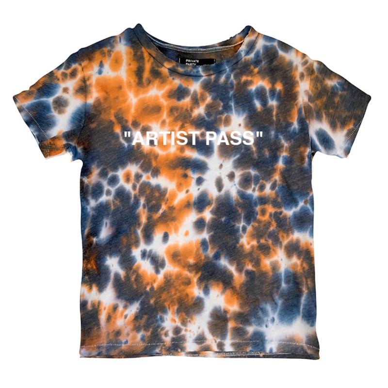 "ARTIST PASS" 1/1 [DISTRESSED WOMEN'S TEE]