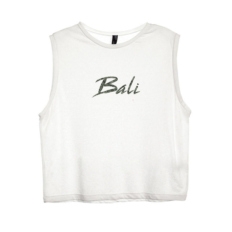 BALI W/ SNAKESKIN TEXT [WOMEN'S MUSCLE TANK]