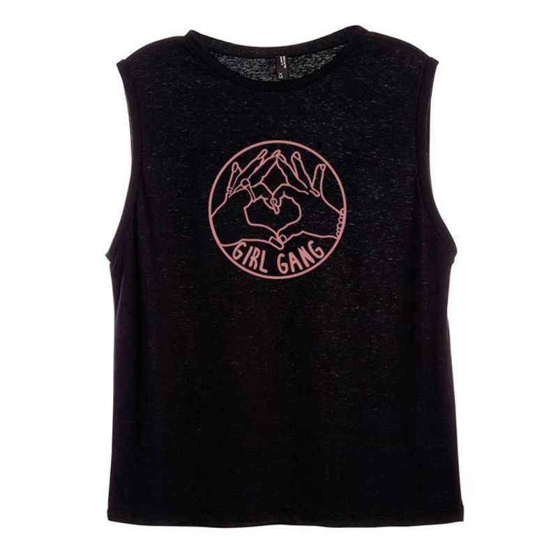 GIRL GANG PRINT [WOMEN'S MUSCLE TANK]