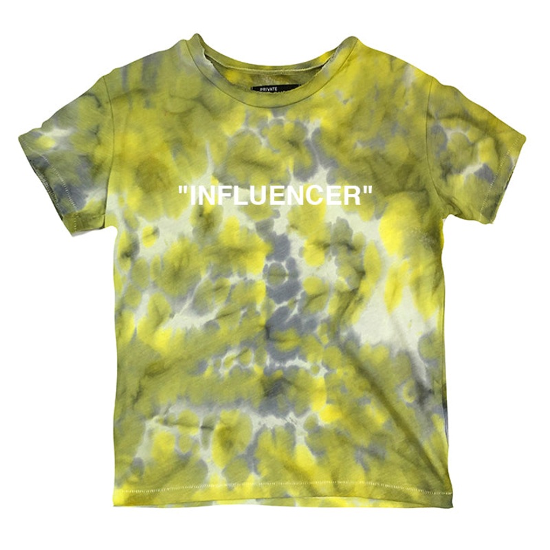 "INFLUENCER" 1/1 [DISTRESSED WOMEN'S TEE]