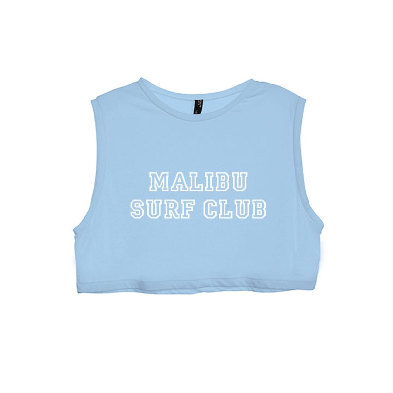MALIBU SURF CLUB [WOMEN'S CROP TANK]