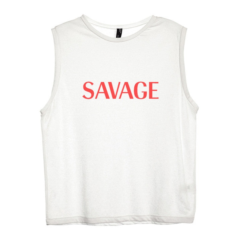 SAVAGE [WOMEN'S MUSCLE TANK]