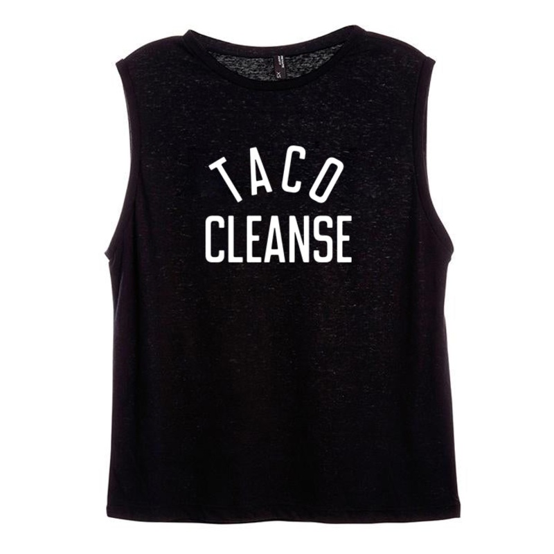 TACO CLEANSE [WOMEN'S MUSCLE TANK]