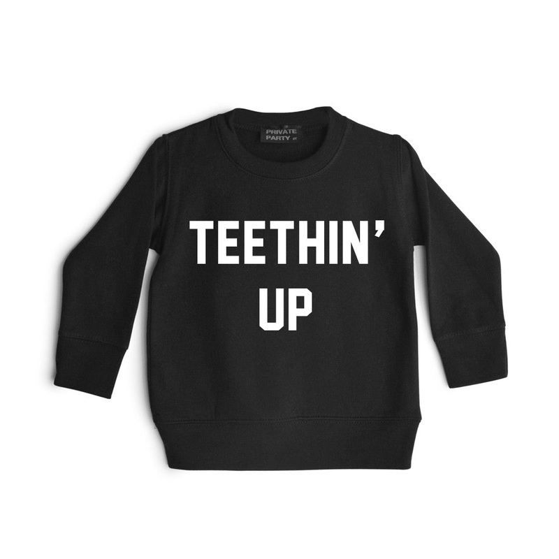 TEETHIN' UP [TODDLER SWEATSHIRT]