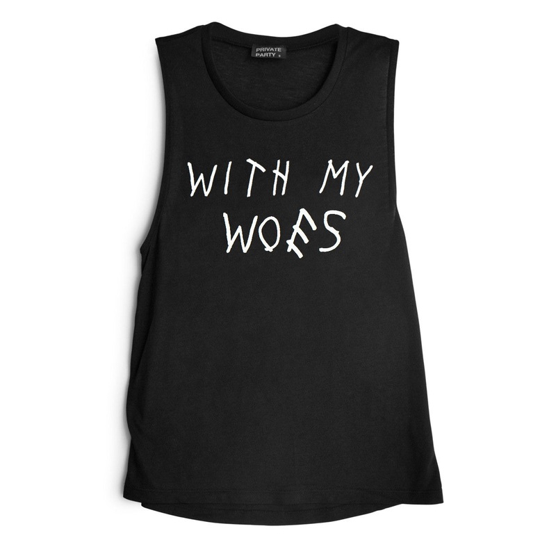 WITH MY WOES [MUSCLE TANK]