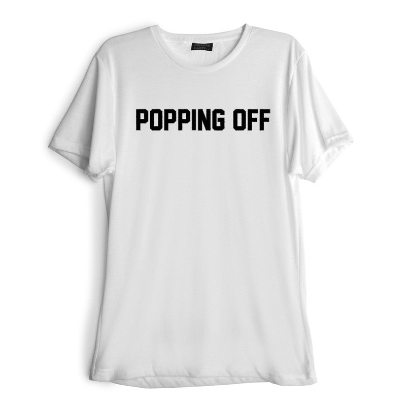 POPPING OFF [TEE]