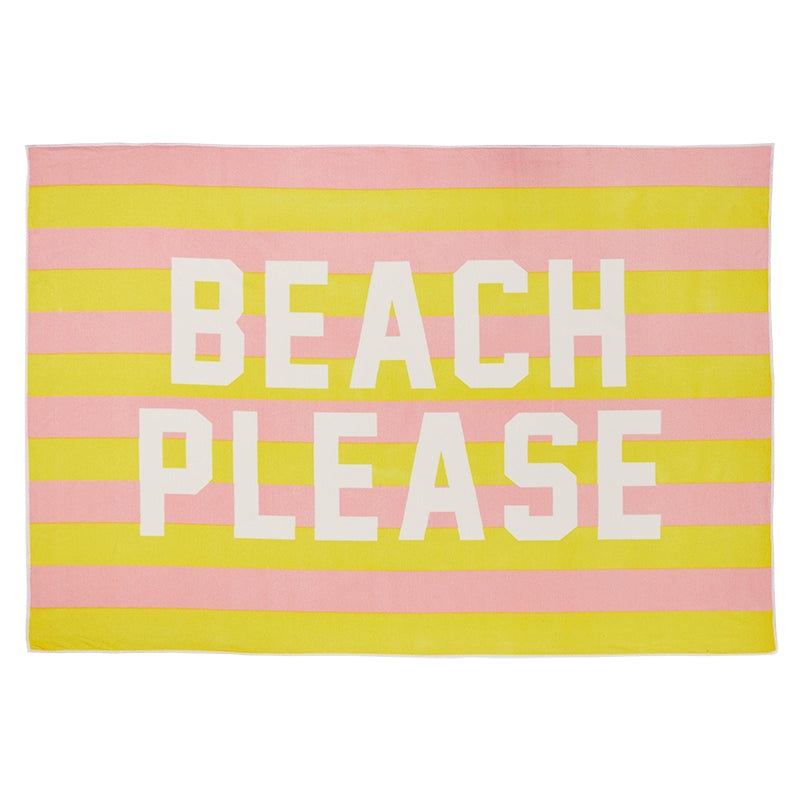 BEACH PLEASE [BEACH TOWEL]