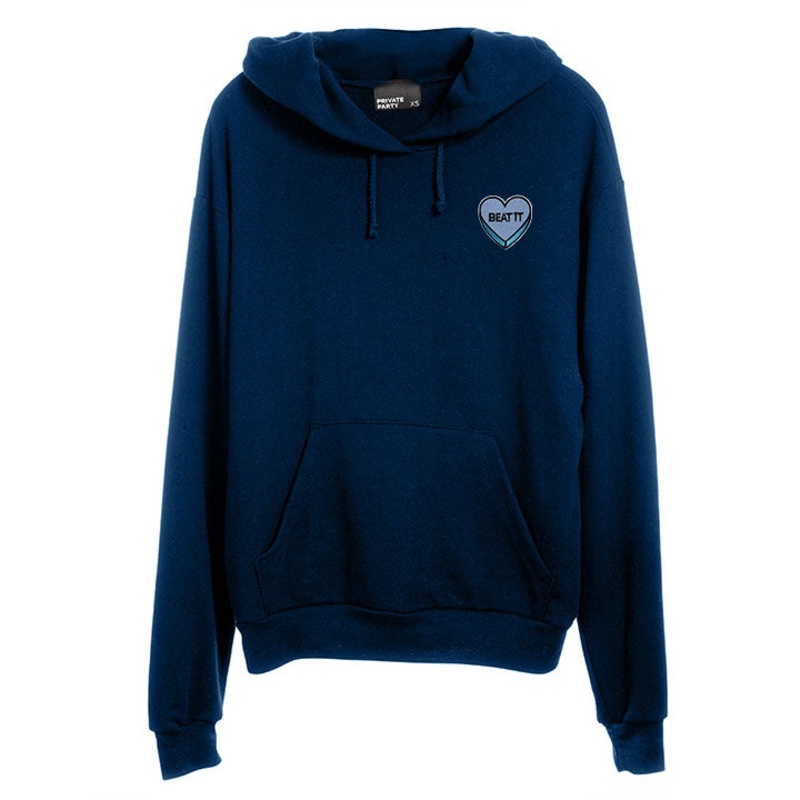 BEAT IT HEART PATCH [UNISEX HOODIE]