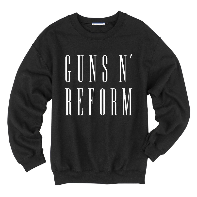 GUNS N' REFORM FLEECE CREW