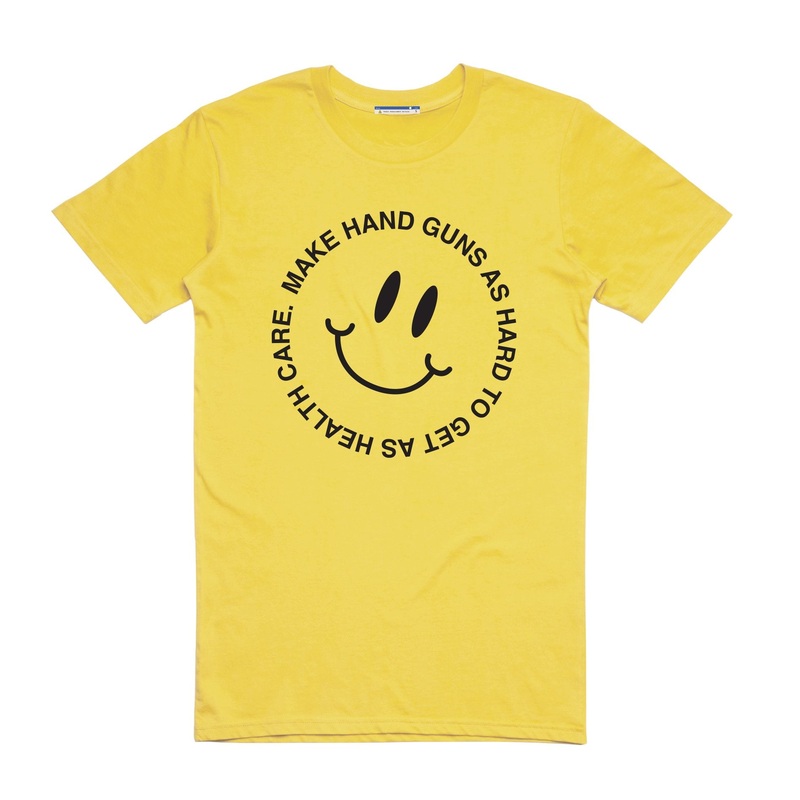 HANDGUNS AND HEALTH CARE BASIC TEE