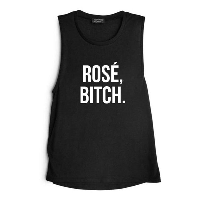 ROS, BITCH. [WOMEN'S MUSCLE TANK]