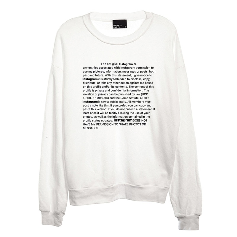 NO PERMISSION [UNISEX CREWNECK SWEATSHIRT]