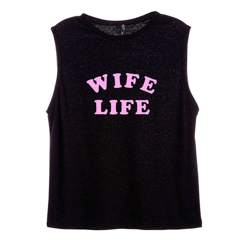 WIFE LIKE [WOMEN'S MUSCLE TANK]