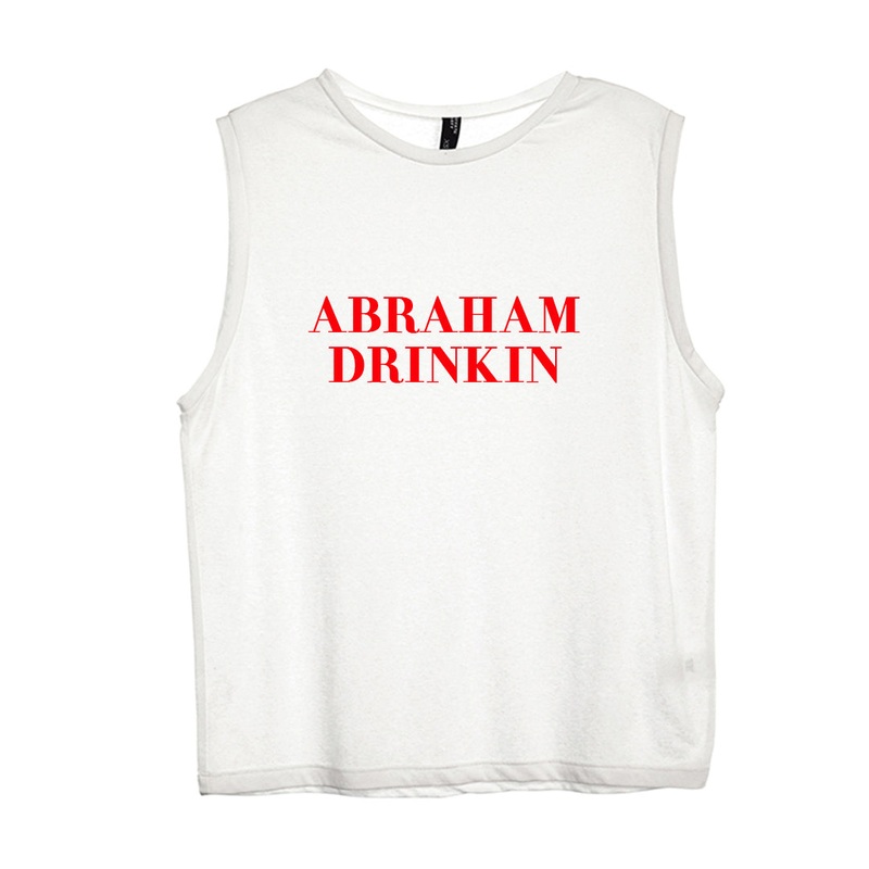 ABRAHAM DRINKIN [WOMEN'S MUSCLE TANK]