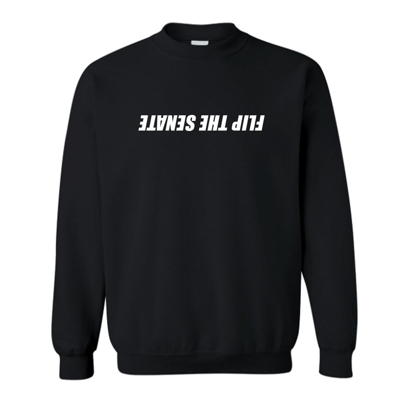 FLIP THE SENATE [UNISEX CREWNECK SWEATSHIRT]