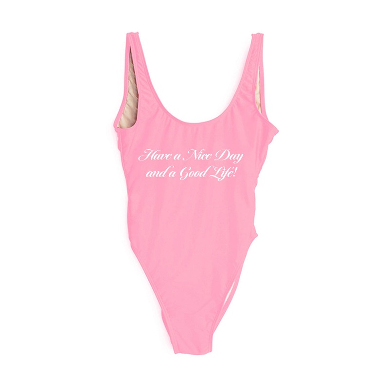 HAVE A NICE DAY& A GOOD LIFE! [SWIMSUIT]