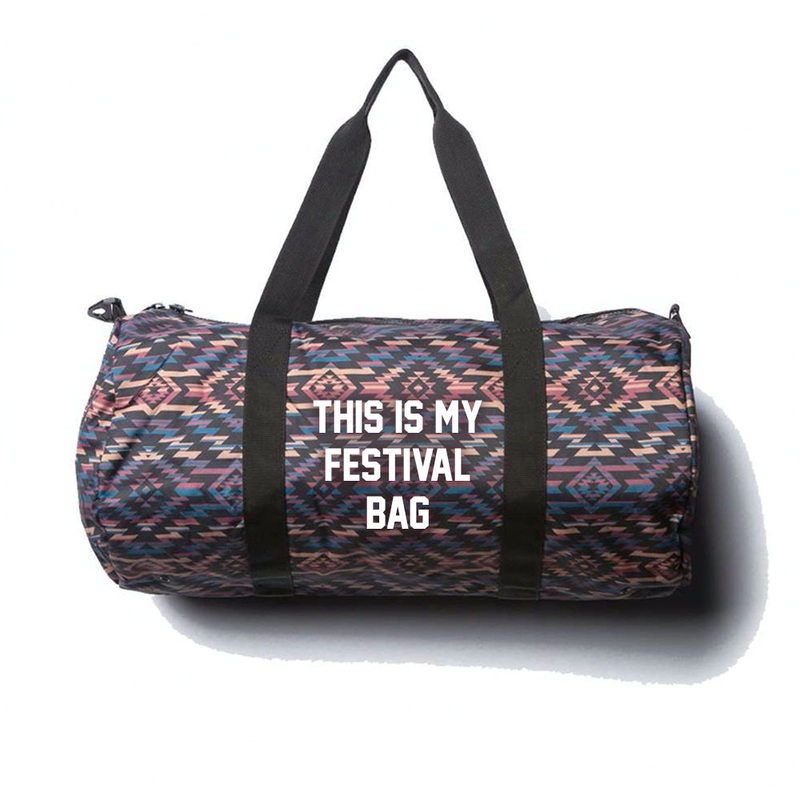THIS IS MY FESTIVAL BAG [DAY TRIPPER DUFFEL BAG // SOUTHWEST]