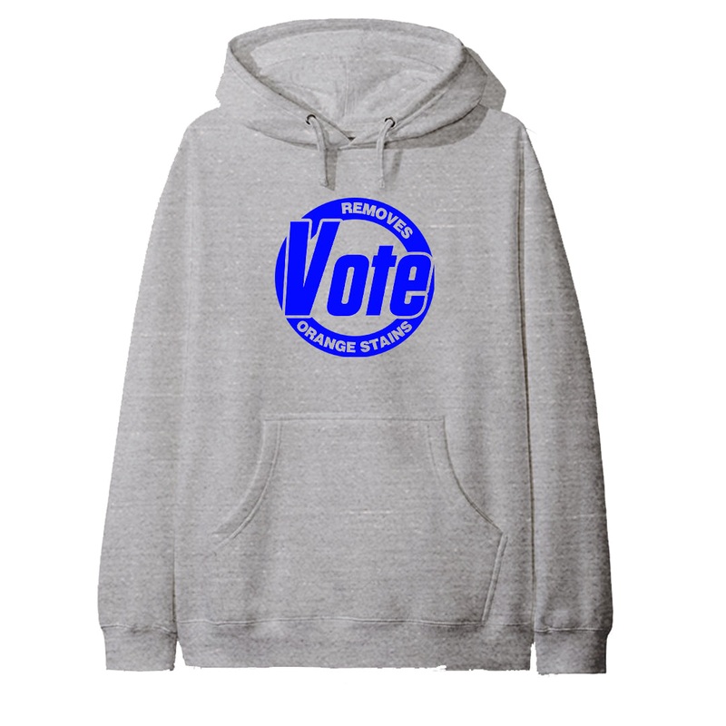 VOTE REMOVES ORANGE STAINS [HOODIE]
