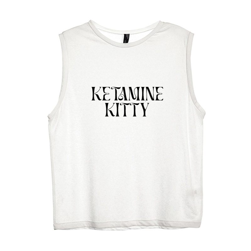 KETAMINE KITTY [WOMEN'S MUSCLE TANK]