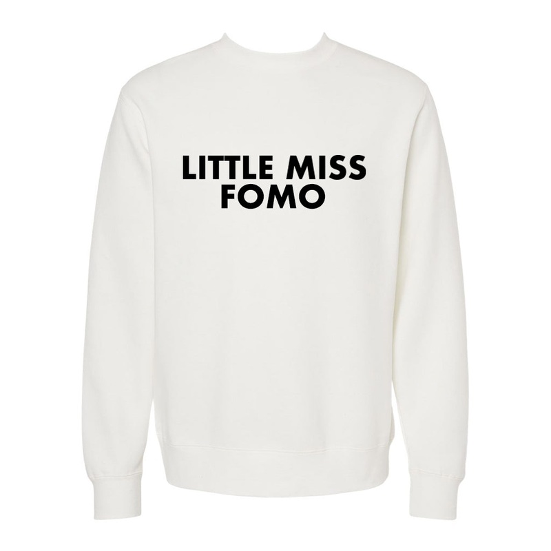 LITTLE MISS FOMO [UNISEX CREWNECK SWEATSHIRT]