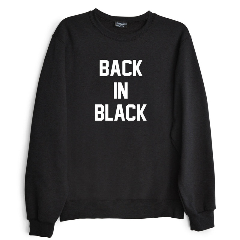 BACK IN BLACK