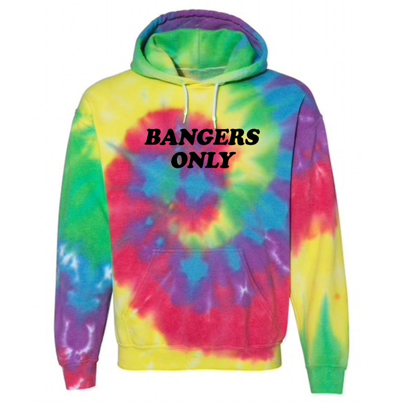 BANGERS ONLY [TIE DYE HOODIE]