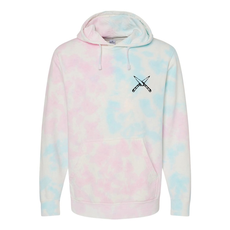 STABBY KNIVES [TIE DYE HOODIE]