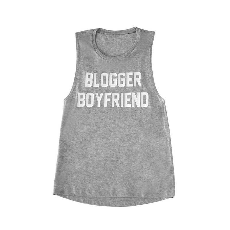 BLOGGER BOYFRIEND [MUSCLE TANK]