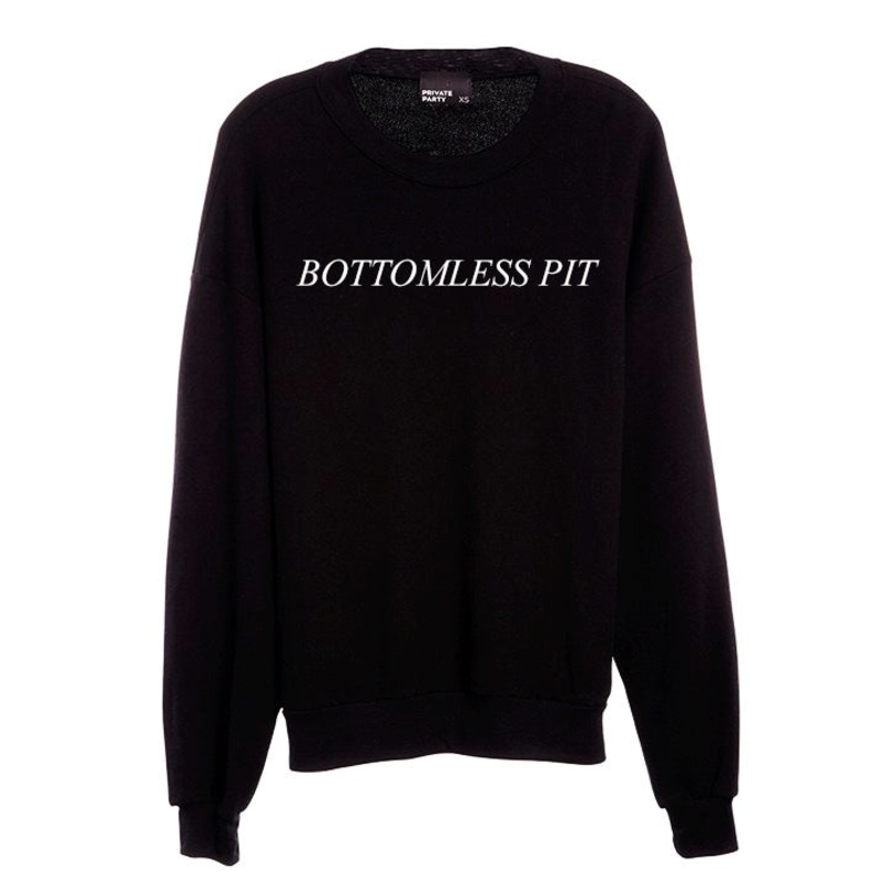 BOTTOMLESS PIT [UNISEX CREWNECK SWEATSHIRT]