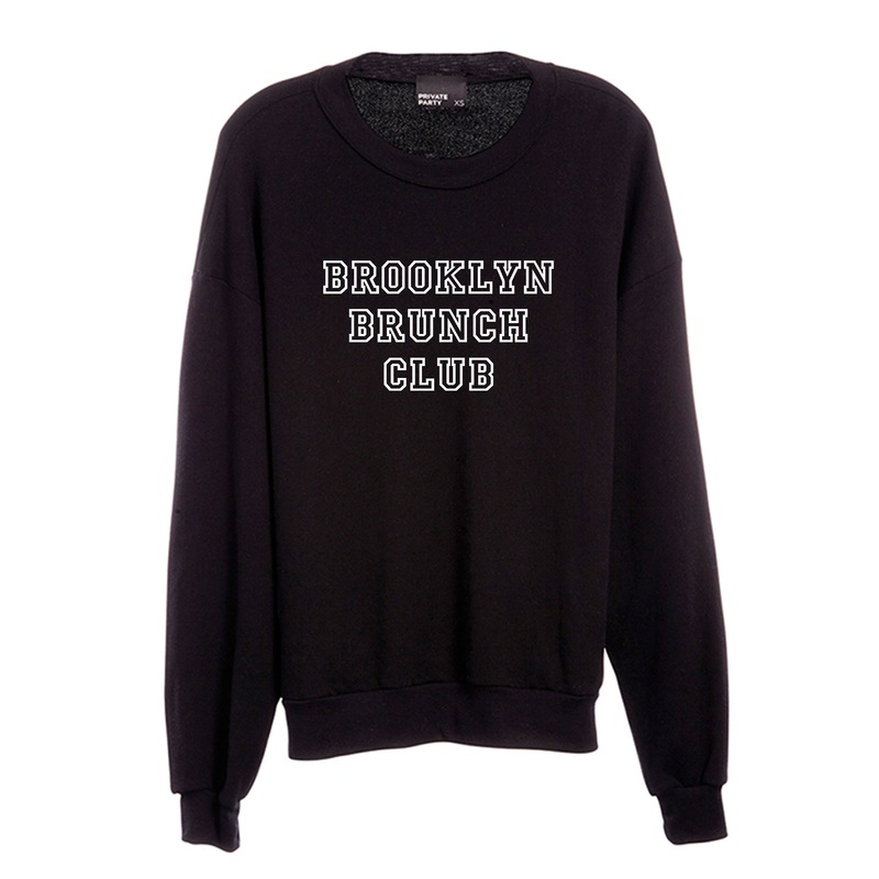 BROOKLYN BRUNCH CLUB [UNISEX CREWNECK SWEATSHIRT]