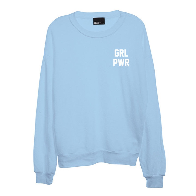 GRL PWR [UNISEX CREWNECK SWEATSHIRT]