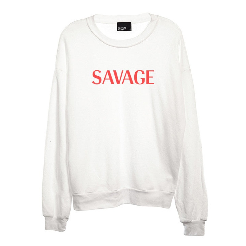 SAVAGE [UNISEX CREWNECK SWEATSHIRT]