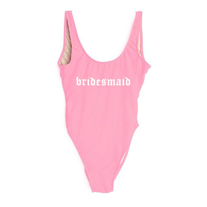 BRIDESMAID // NEW FONT [SWIMSUIT]