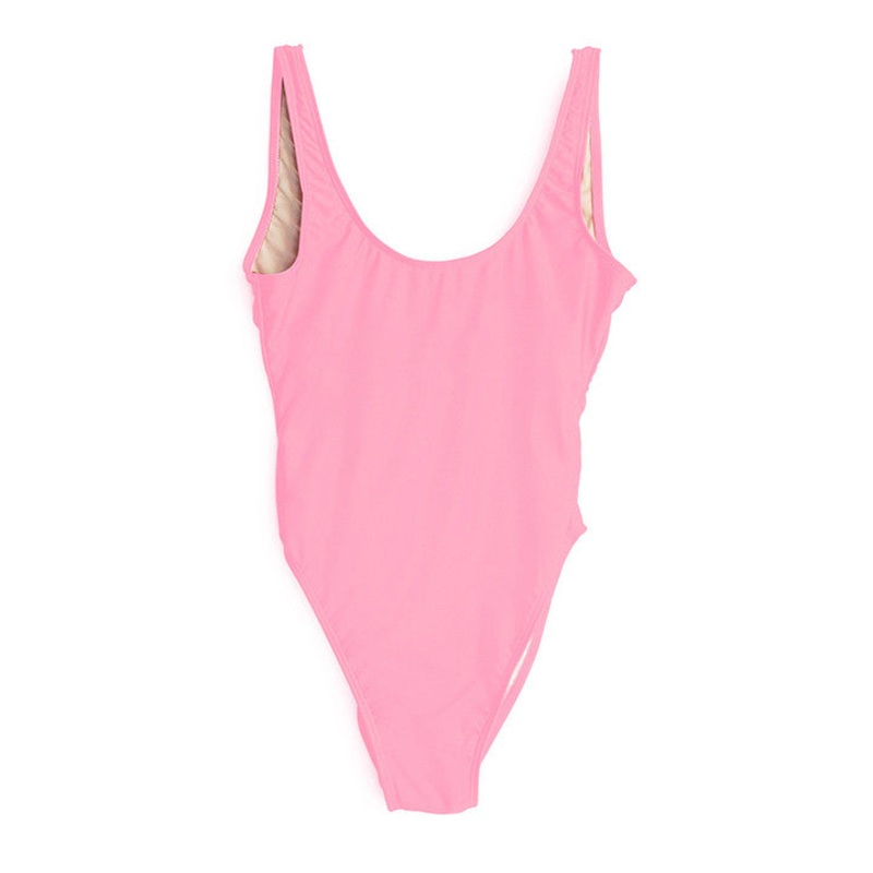BUBBLEGUM PINK [BLANK SWIMSUIT]