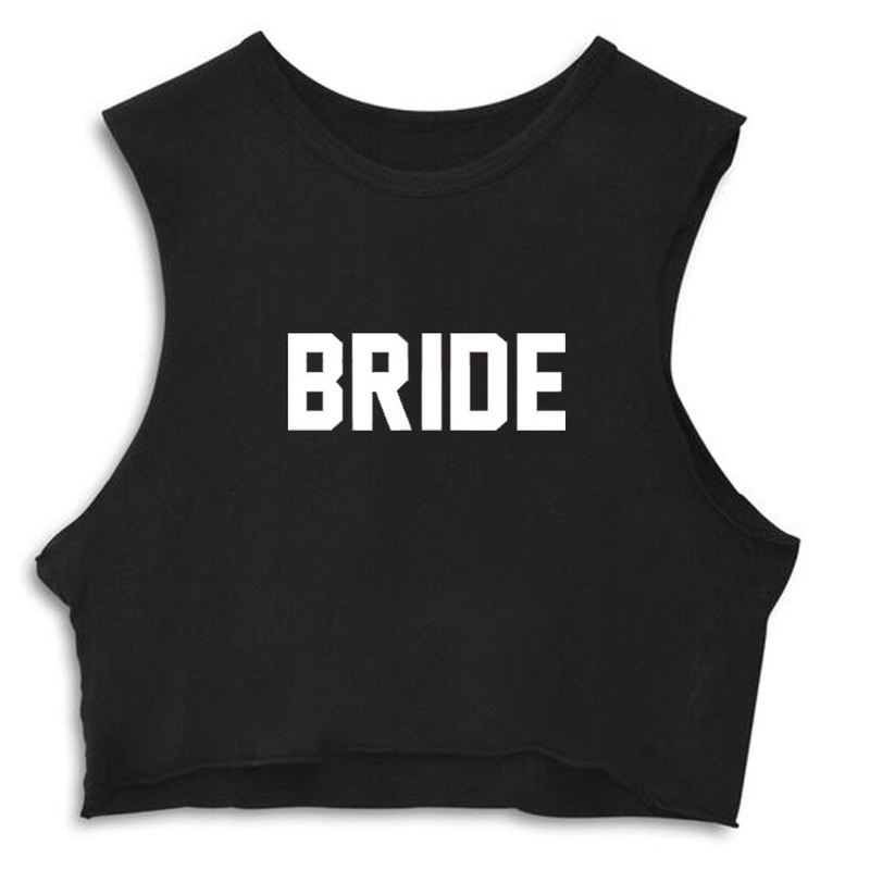 BRIDE [CROP MUSCLE TANK]