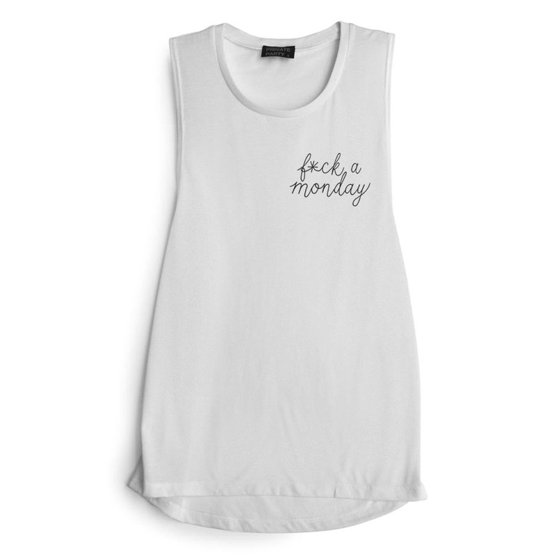 FUCK A MONDAY [MUSCLE TANK]