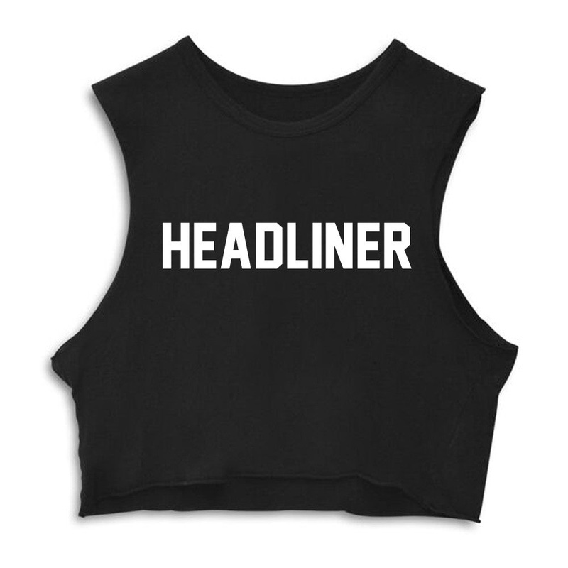 HEADLINER  [CROP MUSCLE TANK]