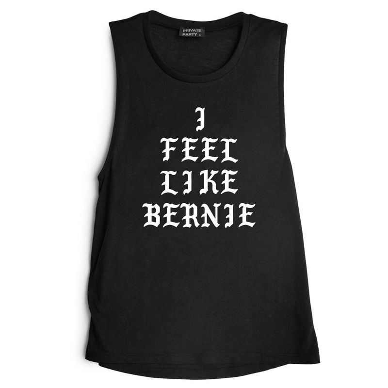 I FEEL LIKE BERNIE [MUSCLE TANK]