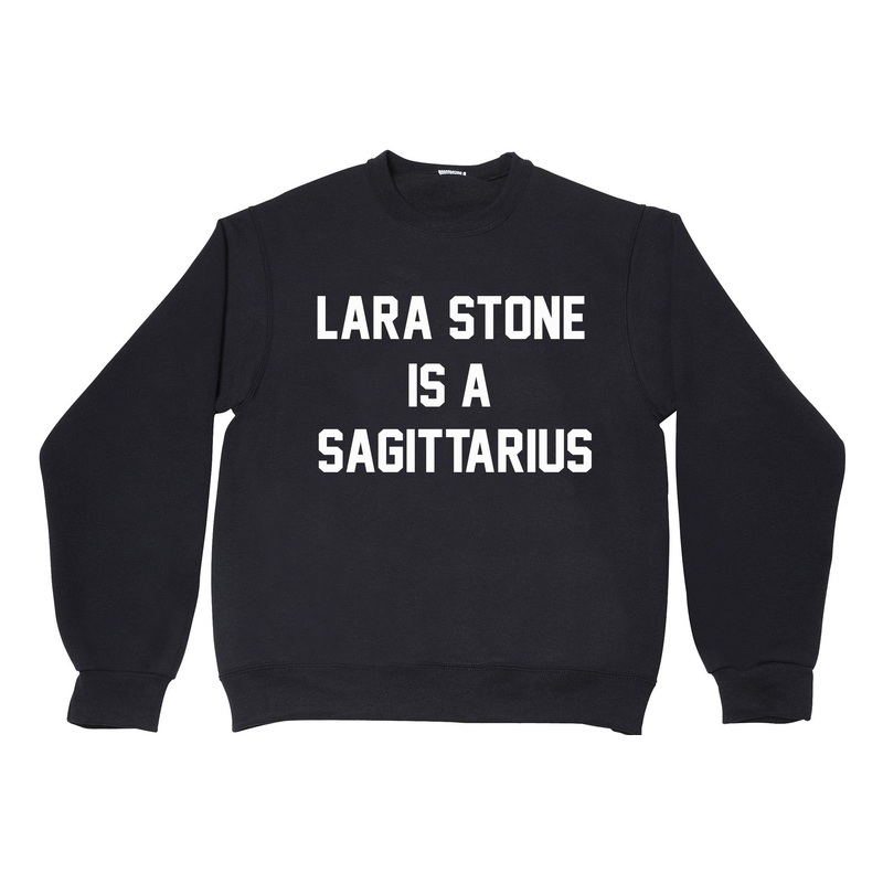 LARA STONE IS A SAGITTARIUS