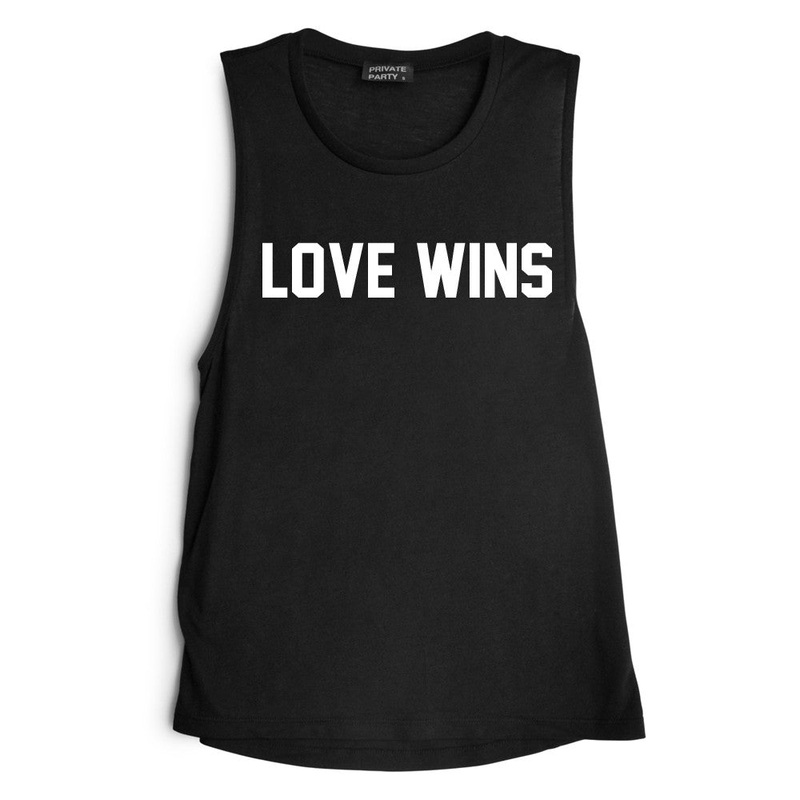 LOVE WINS [MUSCLE TANK]