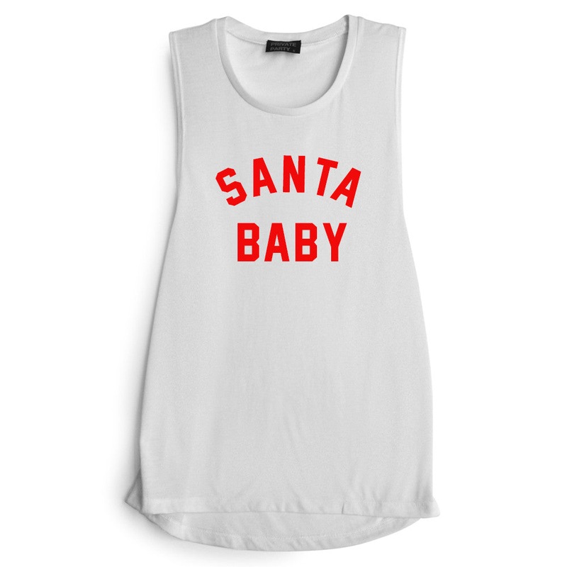 SANTA BABY  [MUSCLE TANK]
