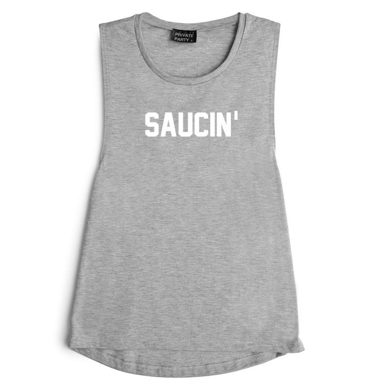 SAUCIN' [MUSCLE TANK]