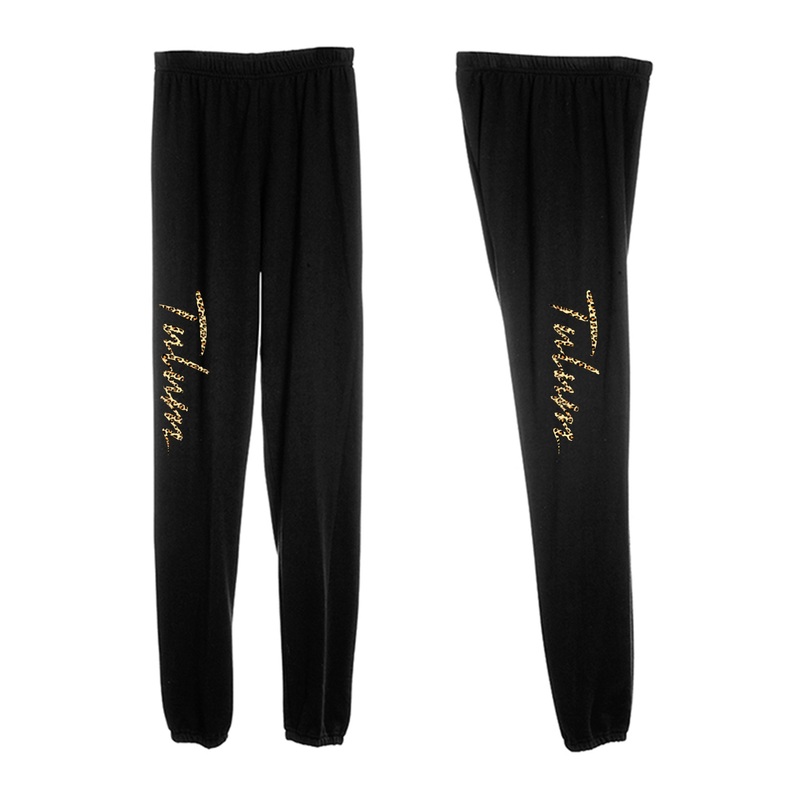 TULUM W/ CHEETAH TEXT [WOMEN'S SWEATPANTS]