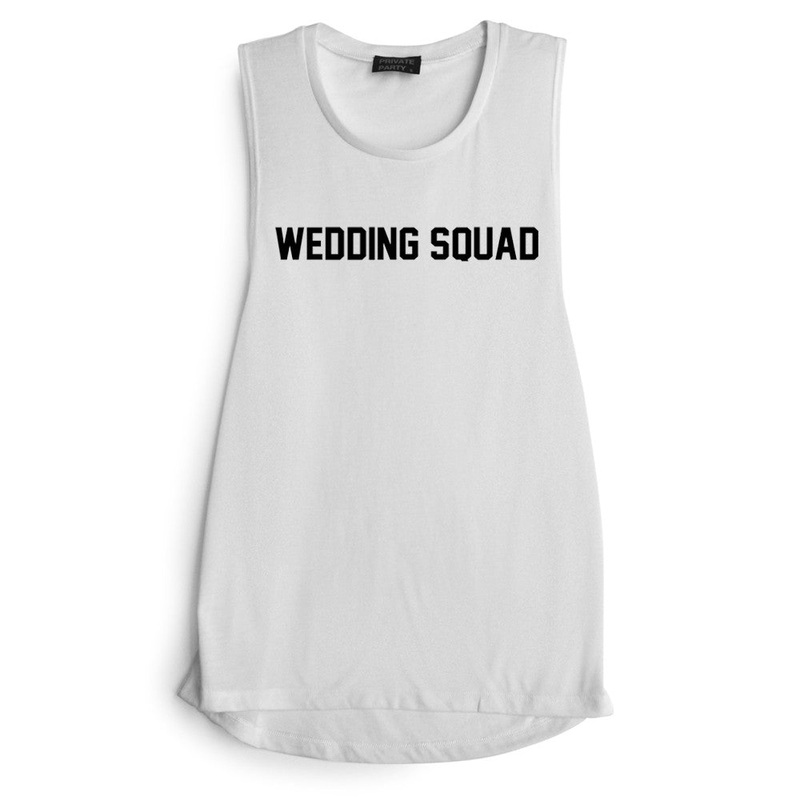WEDDING SQUAD [MUSCLE TANK]