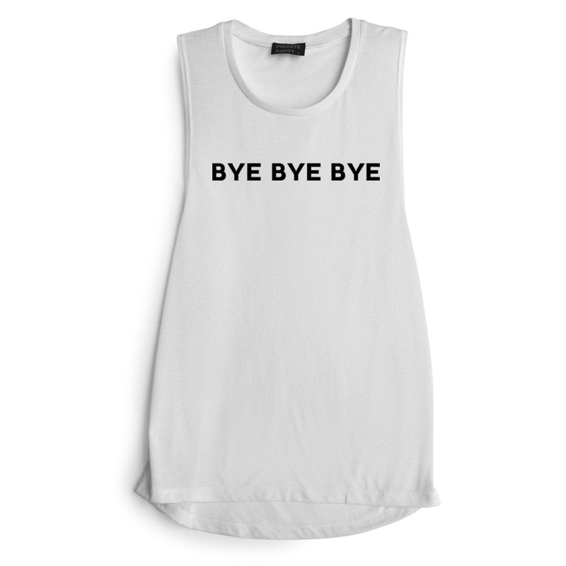 BYE BYE BYE [MUSCLE TANK]