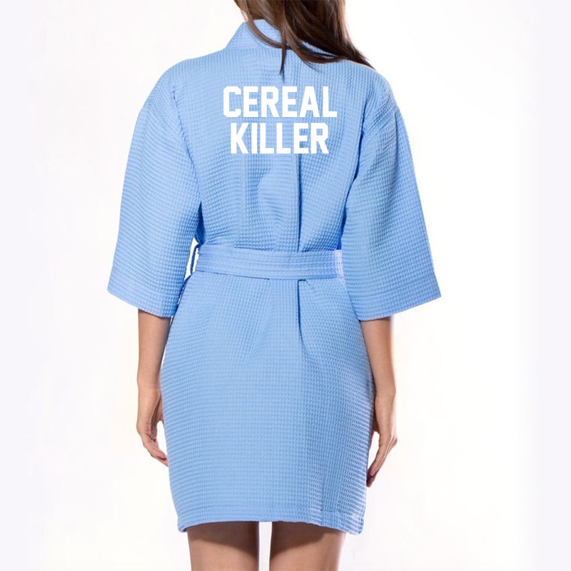 CEREAL KILLER [ KIMONO WAFFLE ROBE]