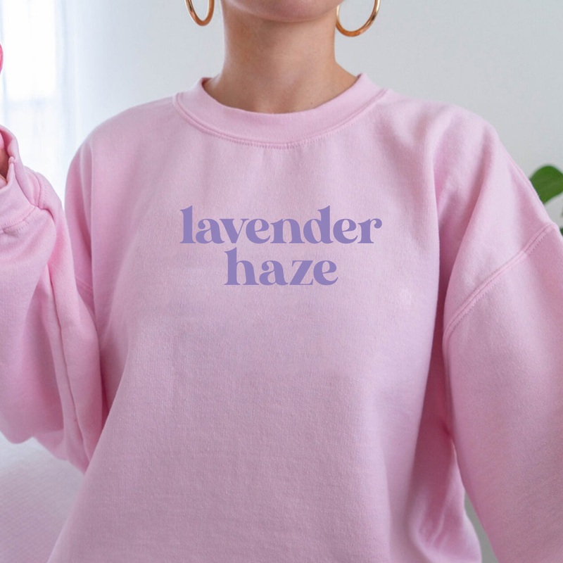 LAVENDER HAZE [UNISEX CREWNECK SWEATSHIRT]