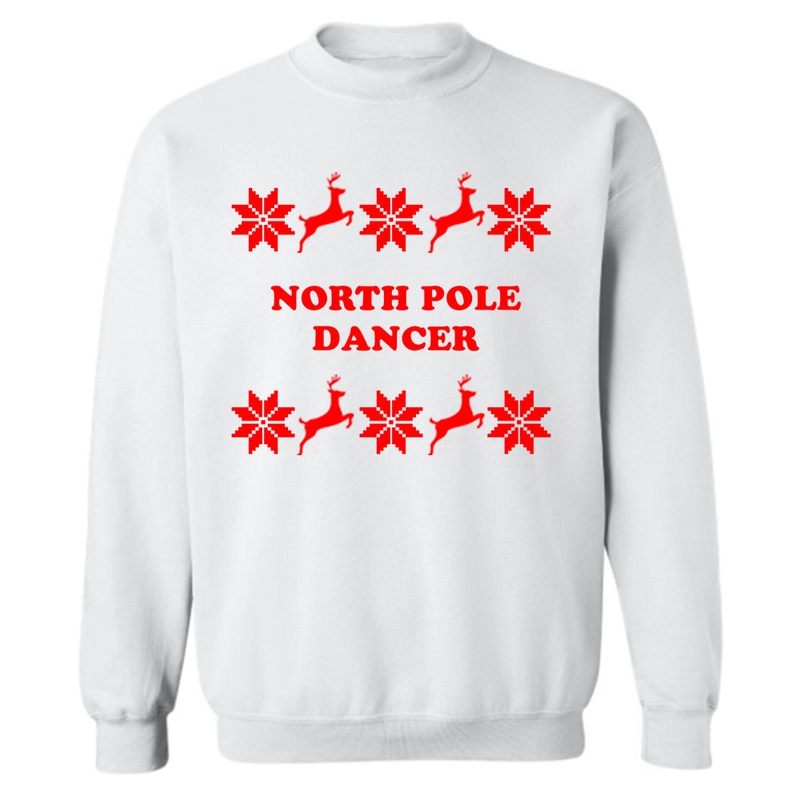 NORTH POLE DANCER [UNISEX CREWNECK SWEATSHIRT]
