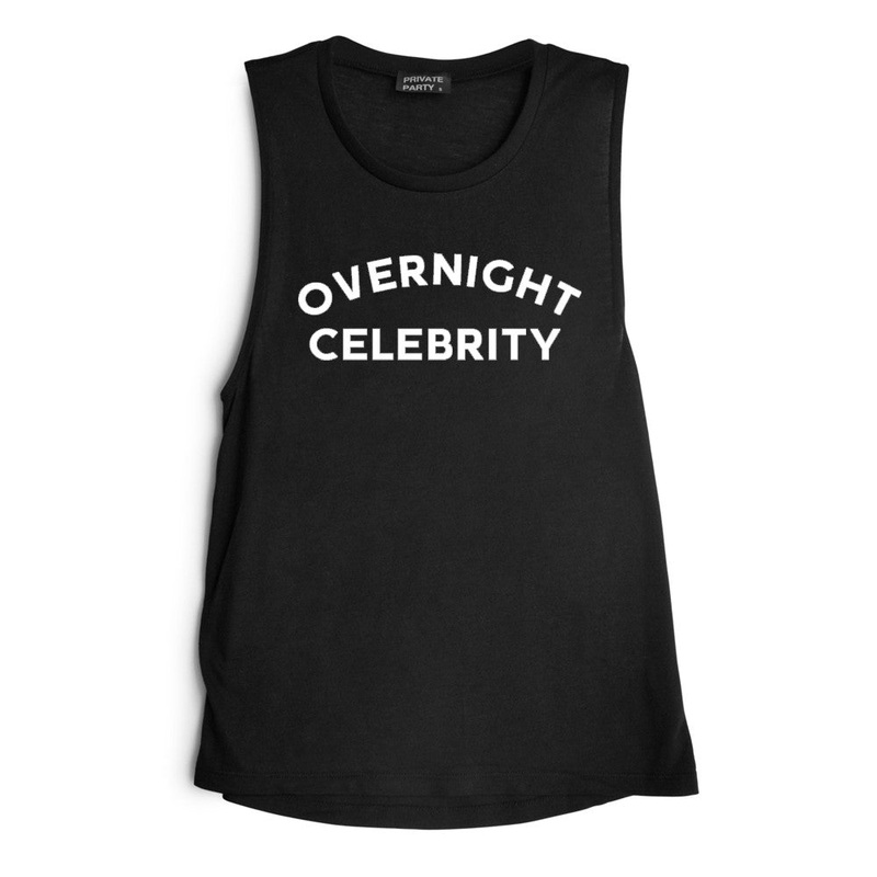 OVERNIGHT CELEBRITY [MUSCLE TANK]