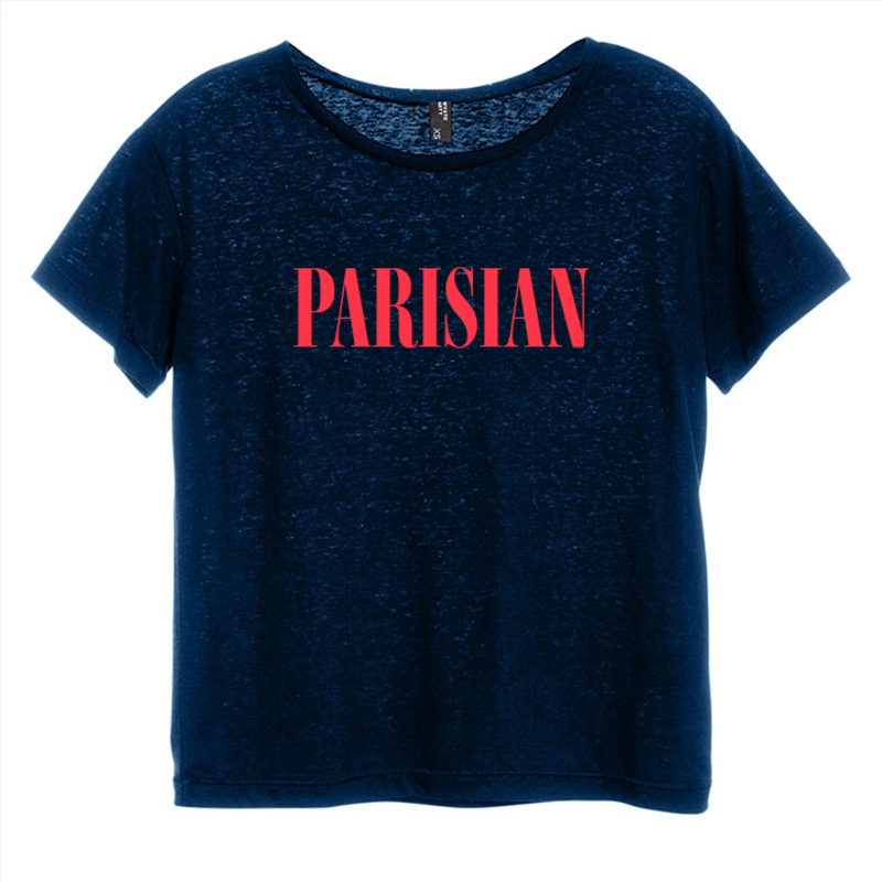 PARISIAN [DISTRESSED WOMEN'S 'BABY TEE']